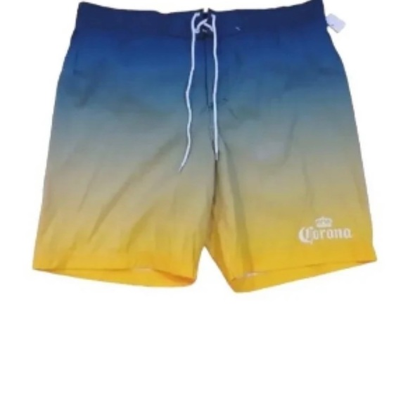 Men’s Corona Beer Ombré Board Shorts Swim Shorts Size M - Picture 2 of 4